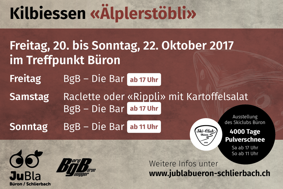 Flyer | © JuBla Büron / Schlierbach
